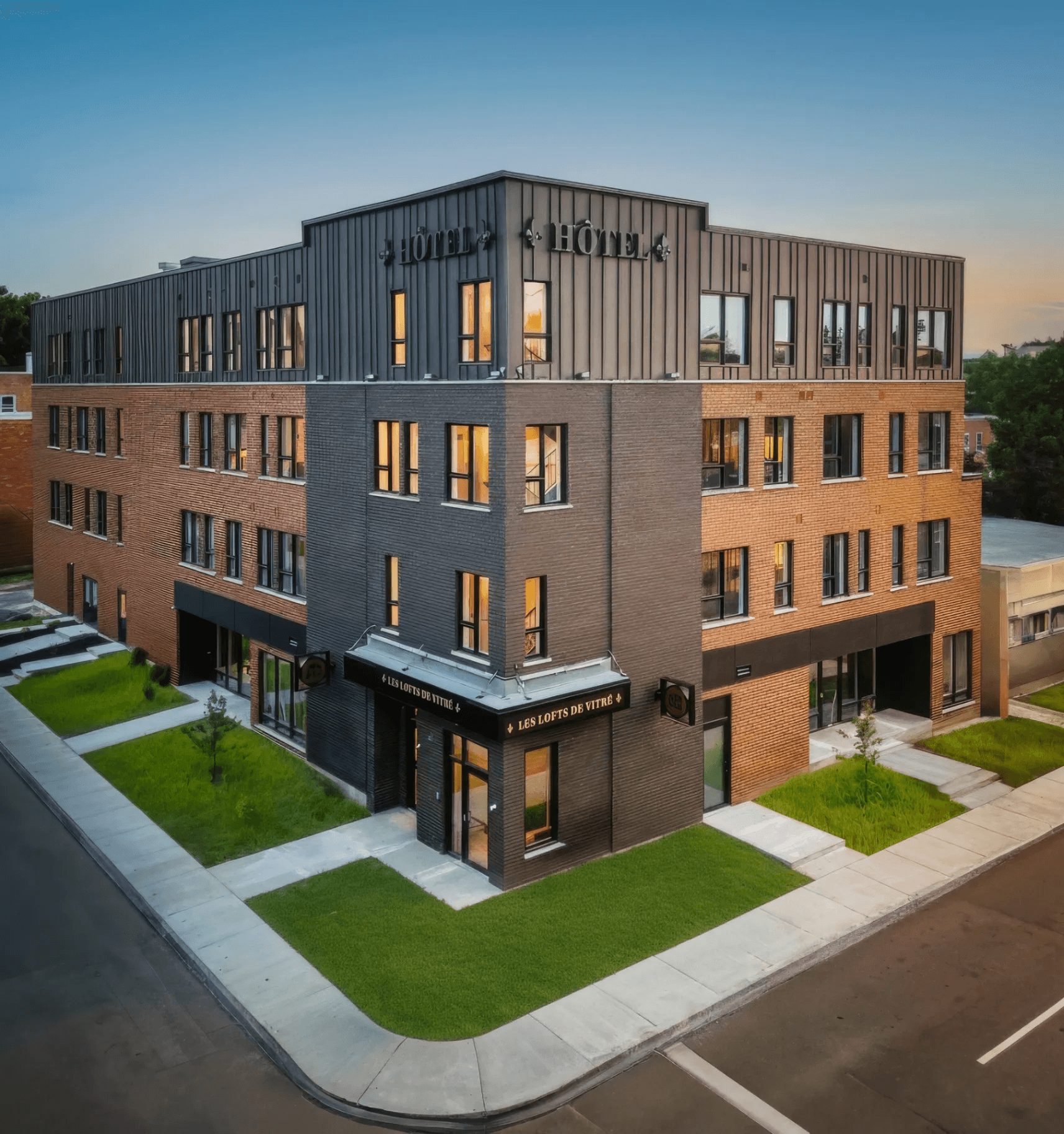 Les Lofts de Vitré, Lofts urbains · livré, Québec (Québec)